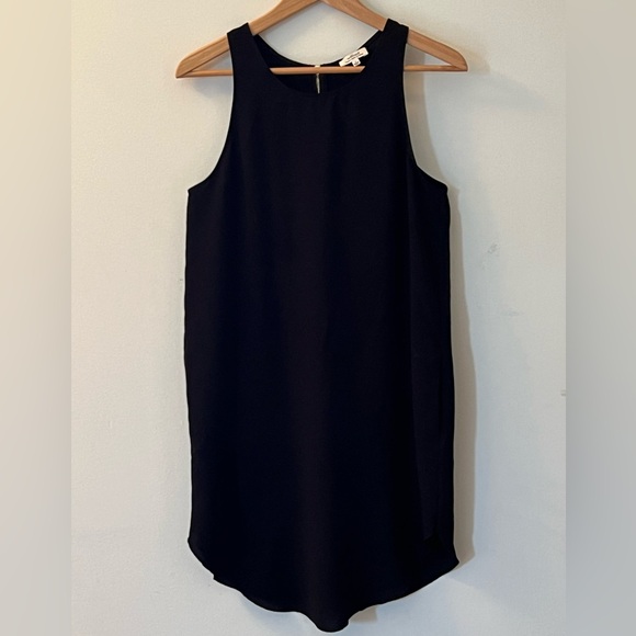 Wilfred | Little Black Racer Back Dress with Exposed Zipper - Size Small - Picture 14 of 14